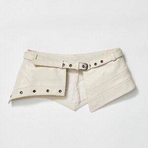 Free People Daytona Leather Skirt Belt